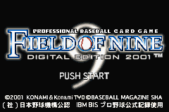 Field of Nine - Digital Edition 2001 — sstitle (JP)