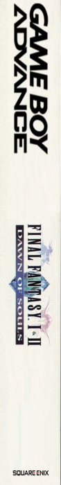 Final Fantasy 1 And 2 - Dawn Of Souls — box-2D-side (EU)