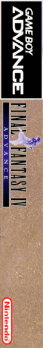 Final Fantasy Iv Advance — box-2D-side (US)