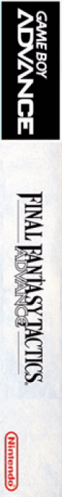 Final Fantasy Tactics Advance — box-2D-side (US)