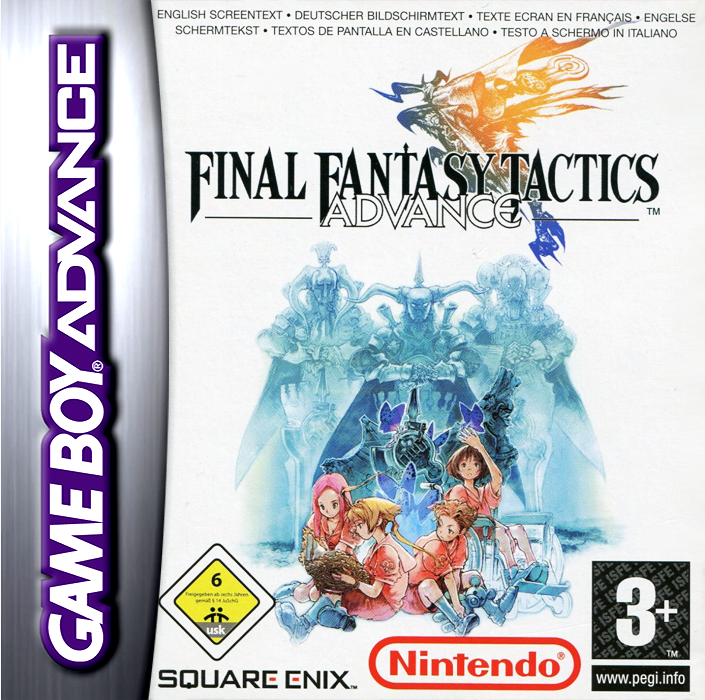 Final Fantasy Tactics Advance — box-2D (EU)