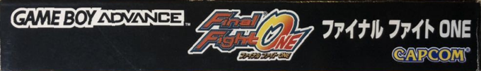 Final Fight One — box-2D-side (JP)