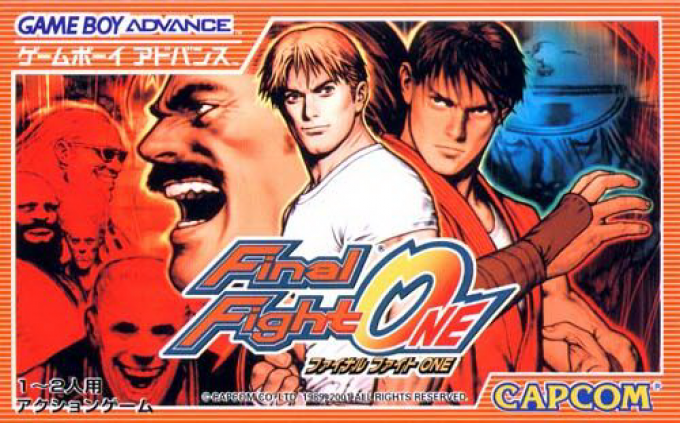 Final Fight One — box-2D (JP)