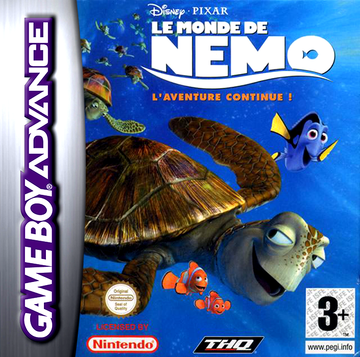 Finding Nemo - The Continuing Adventures — box-2D (FR)