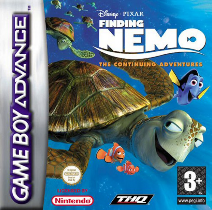 Finding Nemo - The Continuing Adventures — box-2D (EU)