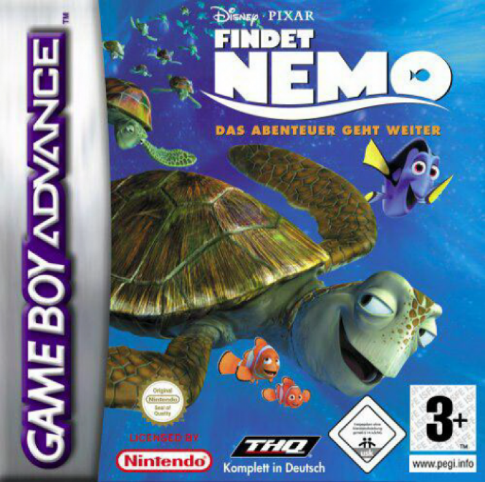 Finding Nemo - The Continuing Adventures — box-2D (DE)