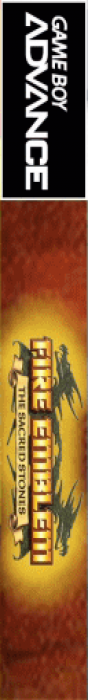 Fire Emblem - The Sacred Stones — box-2D-side (US)