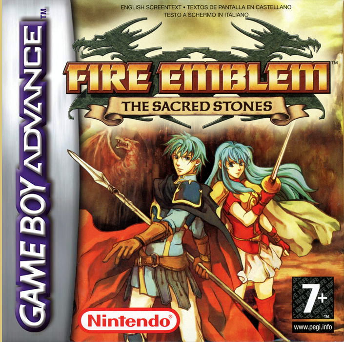 Fire Emblem - The Sacred Stones — box-2D (EU)