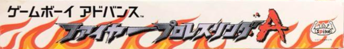 Fire Pro Wrestling — box-2D-side (JP)