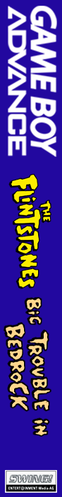 Flintstones - Big Trouble In Bedrock, The — box-2D-side (EU)