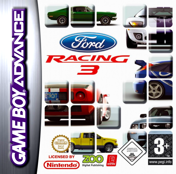 Ford Racing 3 — box-2D (EU)