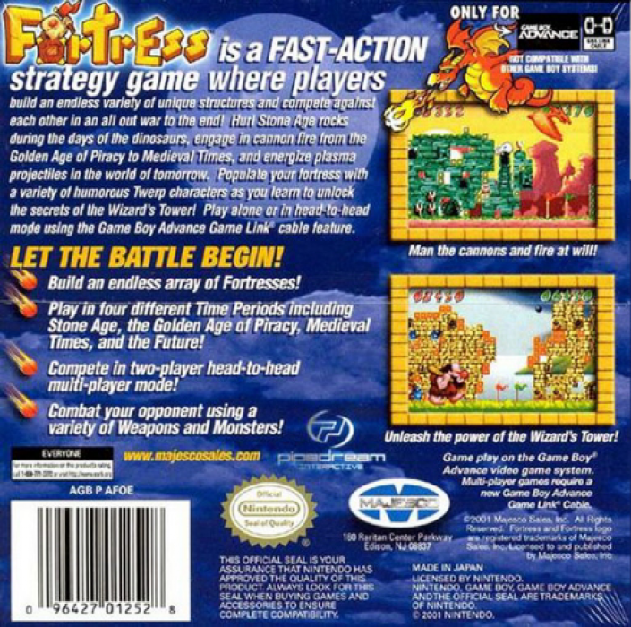 Fortress — box-2D-back (US)