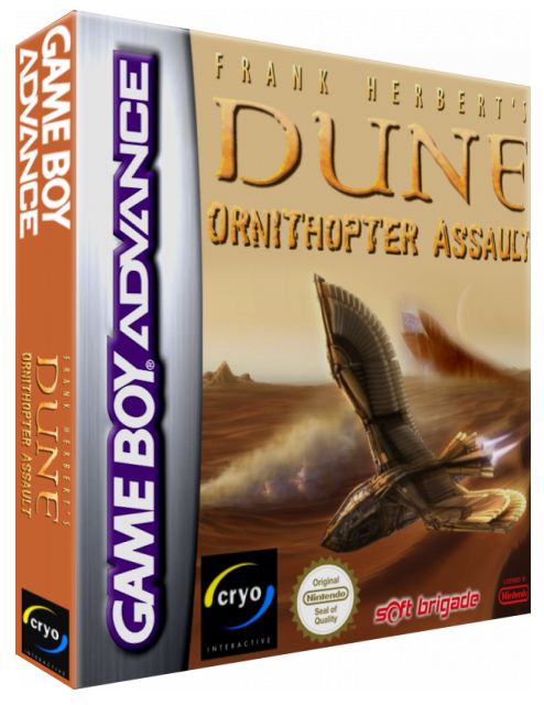 Frank Herbert's Dune - Ornithopter Assault — box-3D (EU)