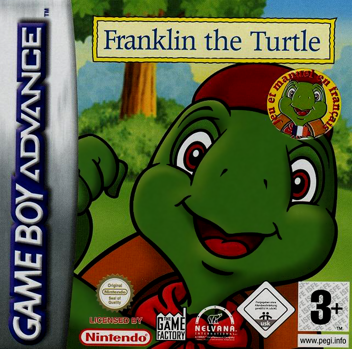 Franklin The Turtle — box-2D (EU)