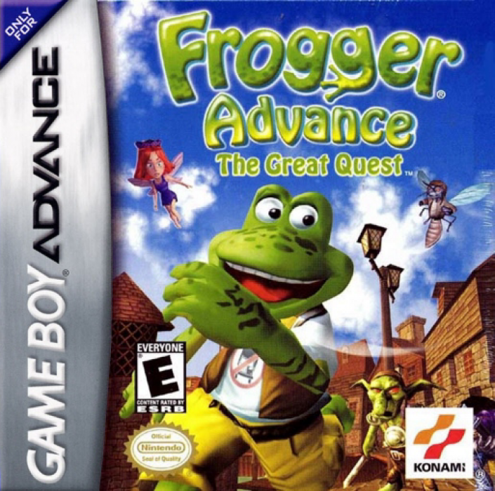 Frogger Advance - The Great Quest box art