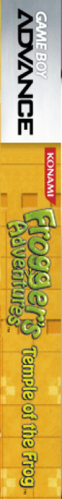 Frogger's Adventures - Temple of the Frog — box-2D-side (US)