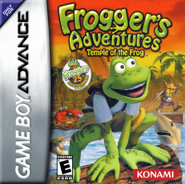 Frogger's Adventures - Temple Of The Frog box art