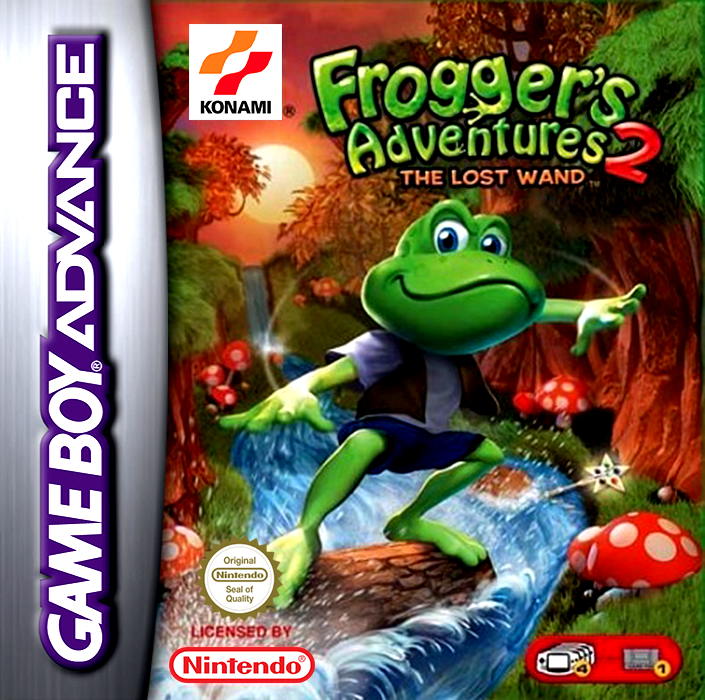 Frogger's Adventures 2 - The Lost Wand — box-2D (EU)