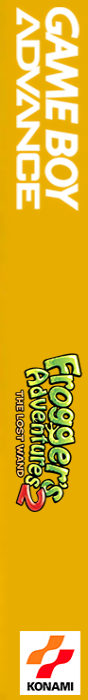 Frogger's Adventures 2 - The Lost Wand — box-2D-side (EU)