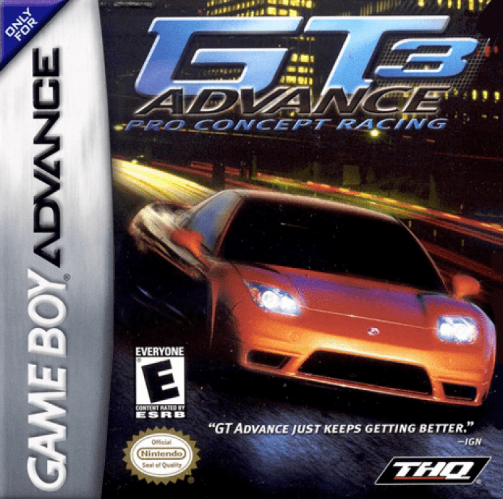 Gt Advance 3 - Pro Concept Racing box art
