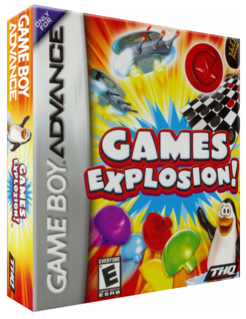 Games Explosion! — box-3D (US)