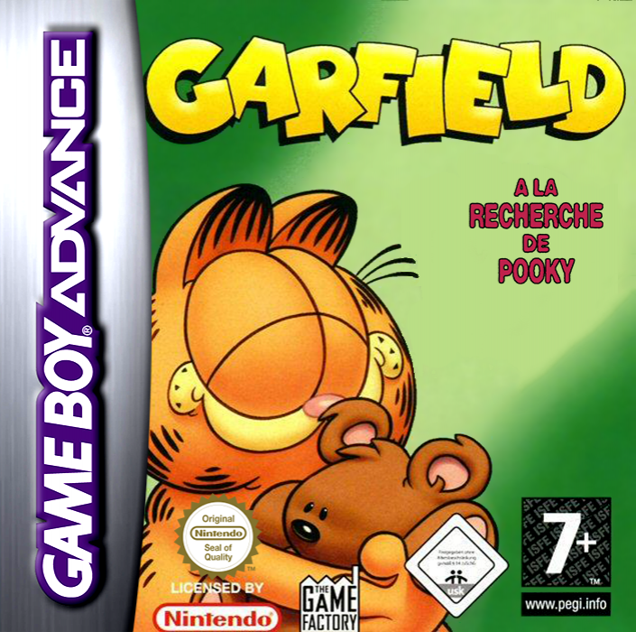 Garfield - The Search for Pooky — box-2D (EU)