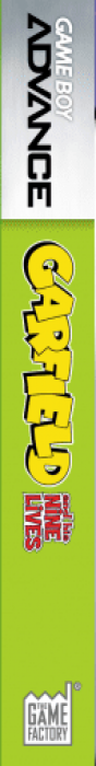 Garfield And His Nine Lives — box-2D-side (US)