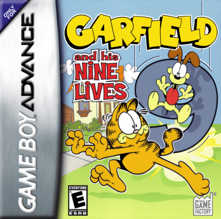 Garfield And His Nine Lives box art
