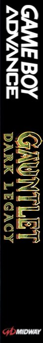 Gauntlet - Dark Legacy — box-2D-side (US)