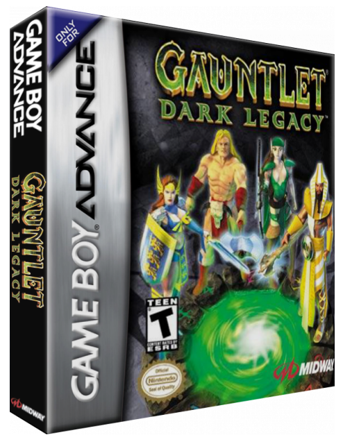 Gauntlet - Dark Legacy — box-3D (US)