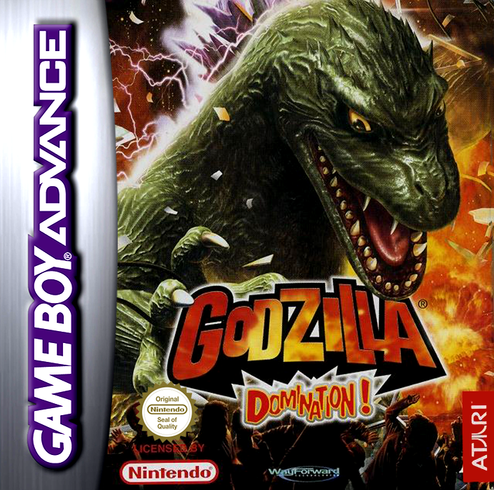 Godzilla - Domination ! — box-2D (EU)