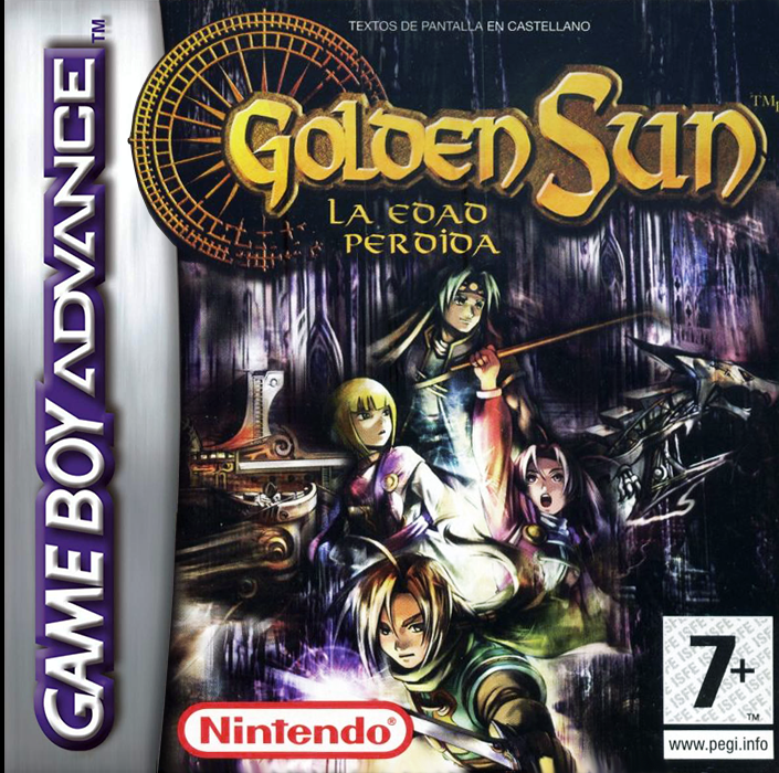 Golden Sun - The Lost Age — box-2D (SP)