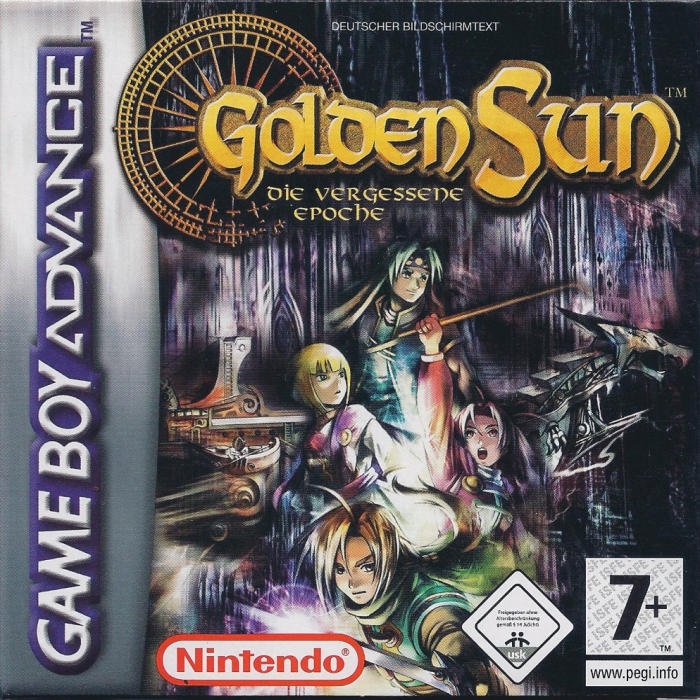 Golden Sun - The Lost Age — box-2D (DE)