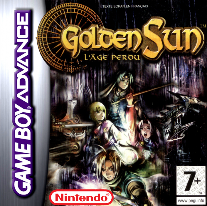 Golden Sun - The Lost Age — box-2D (FR)