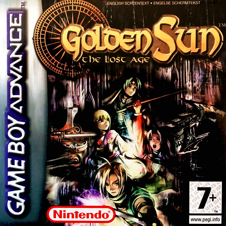 Golden Sun - The Lost Age — box-2D (EU)