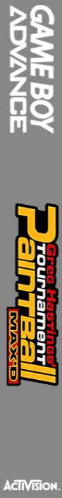 Greg Hastings' Tournament Paintball Max'd — box-2D-side (US)
