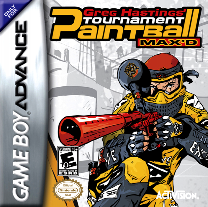 Greg Hastings' Tournament Paintball Max'd box art