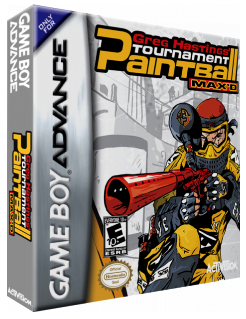 Greg Hastings' Tournament Paintball Max'd — box-3D (US)