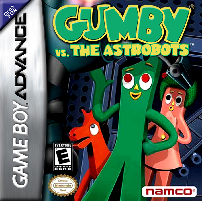 Gumby Vs. The Astrobots box art