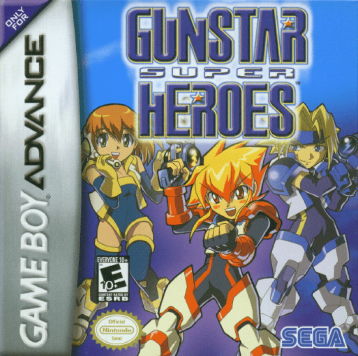 Gunstar Future Heroes box art