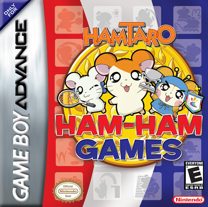 Hamtaro - Ham-ham Games box art