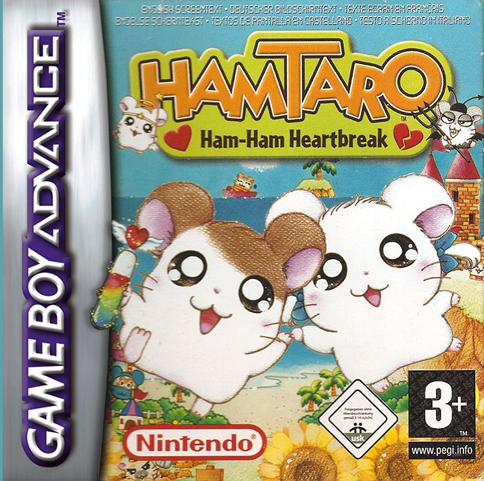 Hamtaro - Ham-ham Heartbreak — box-2D (EU)