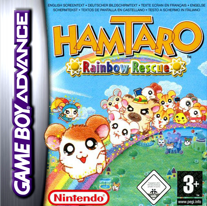 Hamtaro - Rainbow Rescue box art