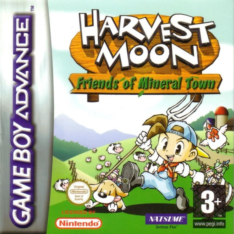 Harvest Moon - Friends Of Mineral Town — box-2D (EU)