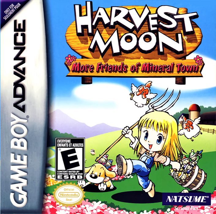 Harvest Moon - More Friends Of Mineral Town box art