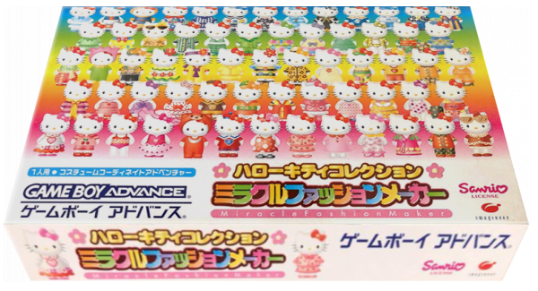 Hello Kitty Collection - Miracle Fashion Maker — box-3D (JP)