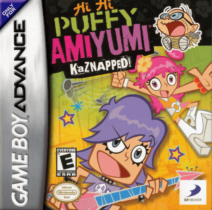 Hi Hi Puffy Amiyumi - Kaznapped! box art