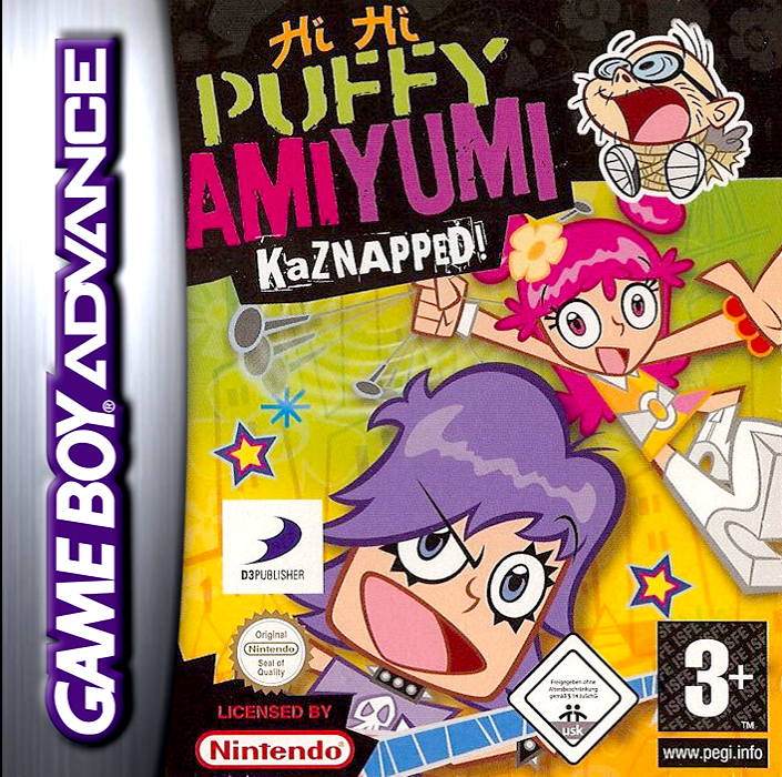 Hi Hi Puffy Amiyumi - Kaznapped! — box-2D (EU)