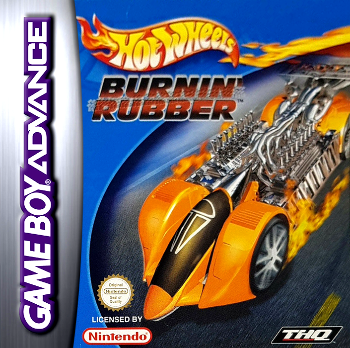 Hot Wheels - Burnin' Rubber — box-2D (EU)