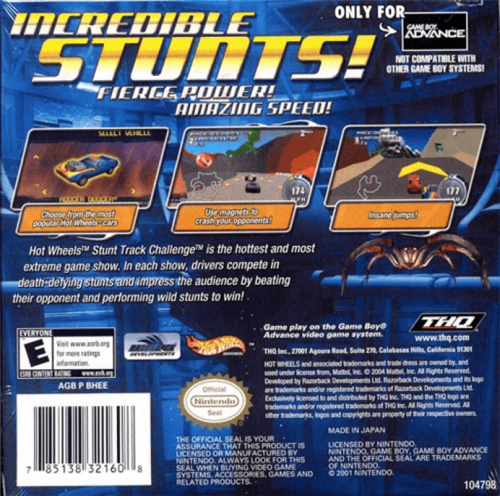 Hot Wheels - Stunt Track Challenge — box-2D-back (US)